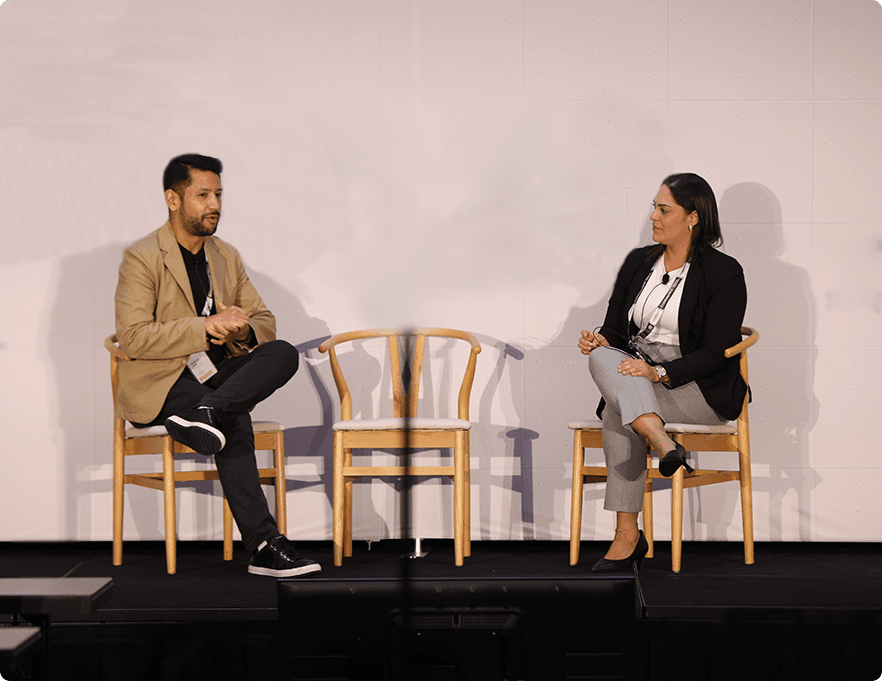 Fireside chat at Tech 2.0 Conference