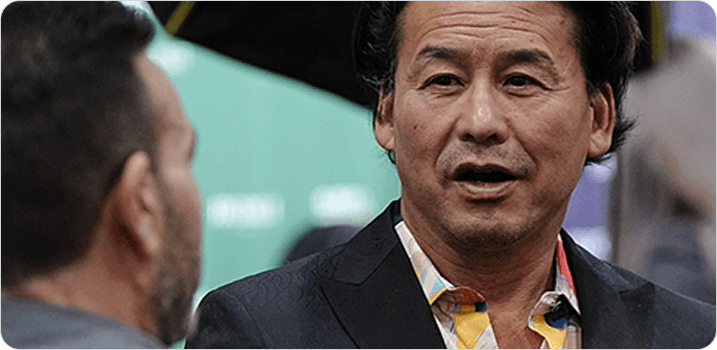 Conference panel with speakers