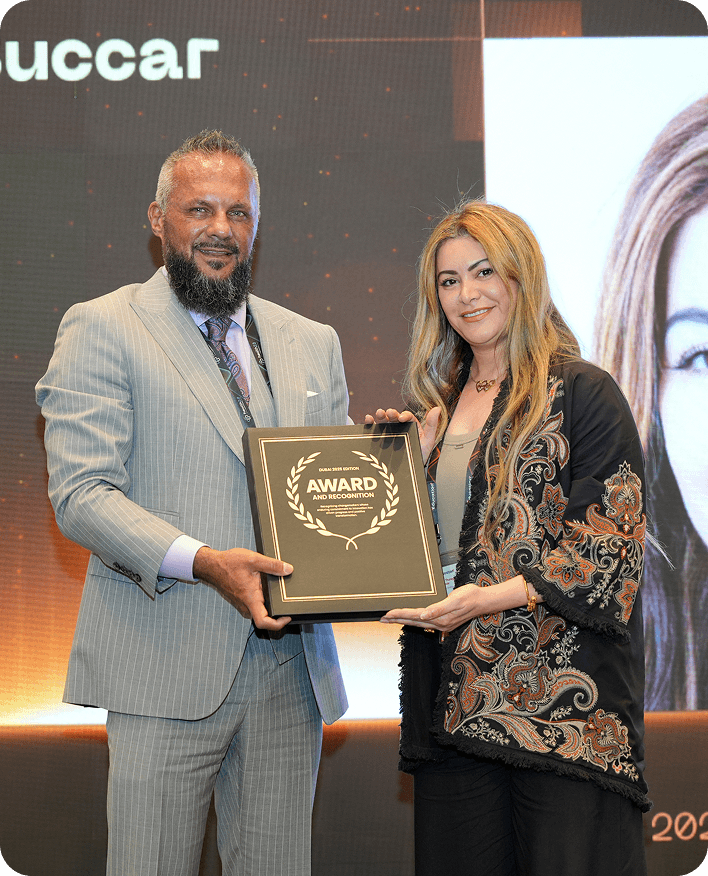 Award recognition at Tech 2.0 Conference